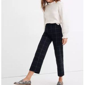 Madewell Slim Emmett Wide-Leg Crop Pant